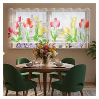 Firanka Tulipany wysokość 70 cm DomoweTekstylia | WN266T 070