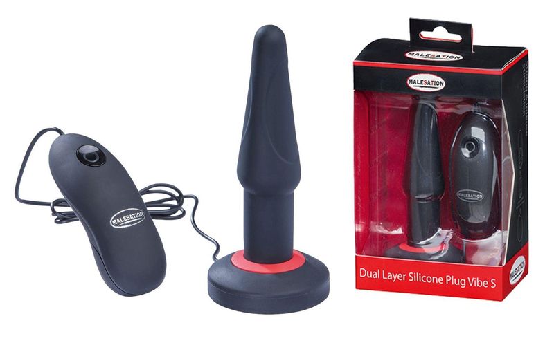 MALESATION Dual Layer Silicone Plug Vibe S zdjęcie 1