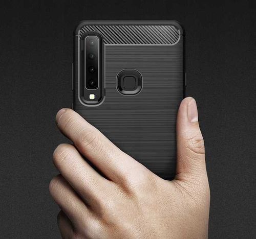 Spacecase Carbon Galaxy A9 2018 Czarny na Arena.pl