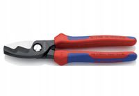 NOŻYCE DO KABLI PODWÓJNE OSTRZE 200MM KNIPEX