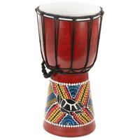 Dziecięcy bęben Djembe, żółw, ręcznie robiony, 30 cm.
