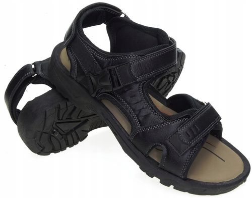 Solidne regulowane sandały klapki na Arena.pl