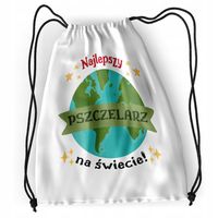 Plecak Sportowy Szkolny Pszczelarza Worek Torba Z Nadrukiem Ze Zdjęciem