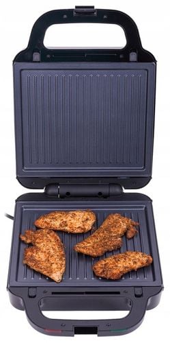 OPIEKACZ GOFROWNICA TOSTER DO KANAPEK GRILL WYMIENNE WKŁADY 3w1 MOC na Arena.pl