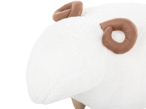 Pufa zwierzak biała LAMB na Arena.pl