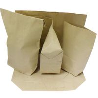 Torebka papierowa szara 0,25kg (2) 5kg