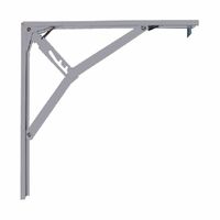 Wspornik kątowy Micel plm06 Błyszczące Chromowanie 30 x 30 cm