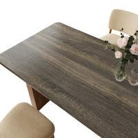 Okleina meblowa samoprzylepna tapeta ciemne drewno orzech 40x300 cm