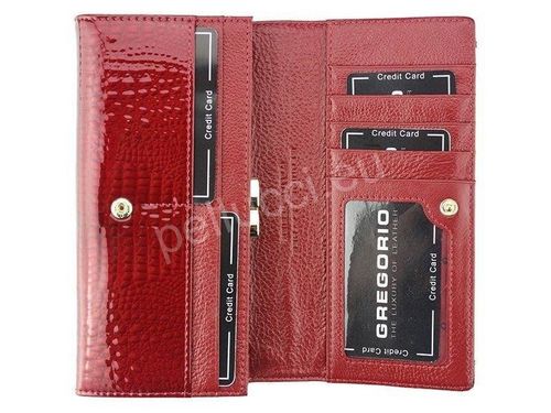 Portfel damski PELLUCCI GP-100 Czerwony na Arena.pl