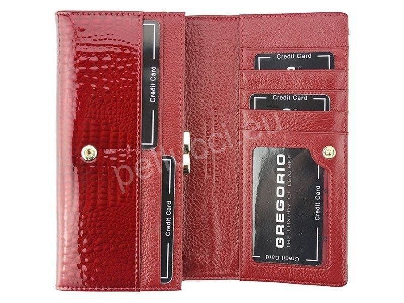 Portfel damski PELLUCCI GP-100 Czerwony zdjęcie 3