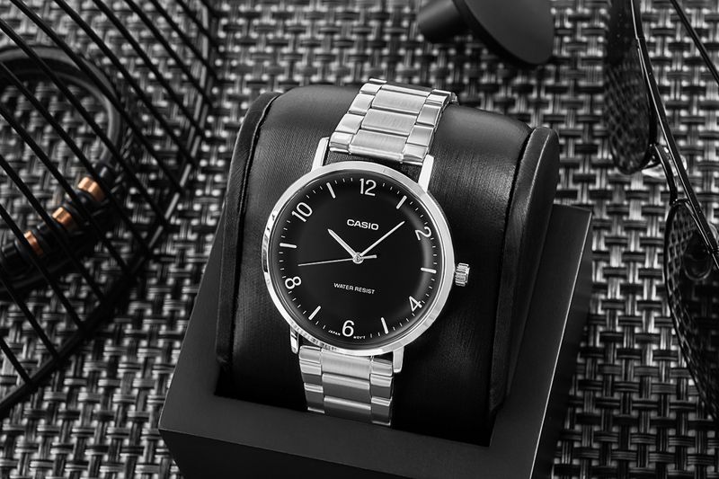 zegarek męski casio mtp-vt03d-1bdf + box zdjęcie 5