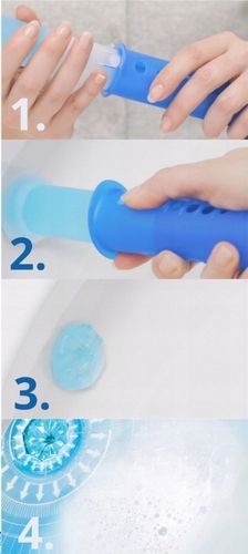 duck fresh discs marine - żelowy krążek do toalety 72ml (2 x 36ml) na Arena.pl