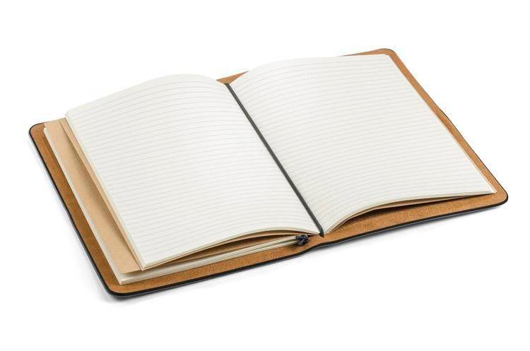 Notes KEMER RETRO A5 podwójny wymienny notes BLACK zdjęcie 4