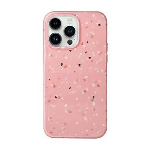 Etui UNIQ Coehl Terrazzo na iPhone 14 Pro Max - różowe na Arena.pl