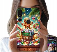 ETUI DO HUAWEI P20 PRO - PIERNIK PIERNIKI ŚWIĄTECZNE WZORY +SZKŁO
