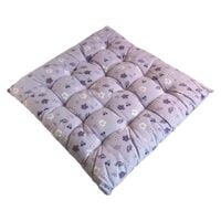 Poduszka na Krzesło 40x40 Bawełniana Fioletowa