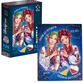 Puzzle Edukacyjne 120 El. Ukraina - Polska Dt100-16