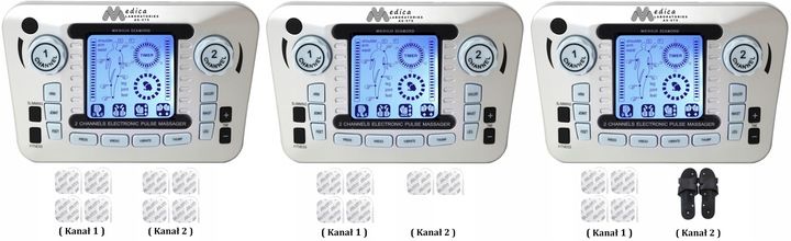 ELEKTROSTYMULATOR TENS EMS ELEKTRODY 3 RODZAJE+BAT zdjęcie 11