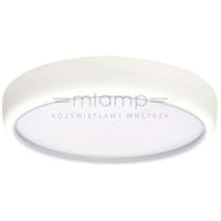 LAMPA sufitowa GEA ML6393 Milagro metalowa OPRAWA okrągła LED 36W 3000K - 6000K plafon biały