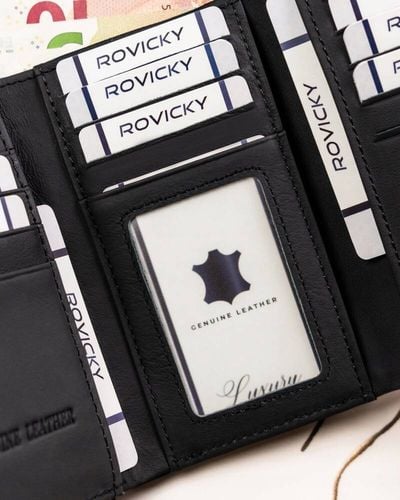 elegancki portfel damski ze skóry naturalnej i ekologicznej - 4u cavaldi na Arena.pl