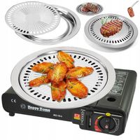 Nakładka płyta grillowa Grill do kuchenki turystycznej GRILL Stal Nierdzewn