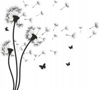 NAKLEJKI na ścianę dmuchawiec dmuchawce 160cm