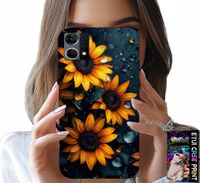 ETUI DO OPPO RENO7 4G - SŁONECZNIKI, SŁONECZNIK, KWIECISTE WZORY