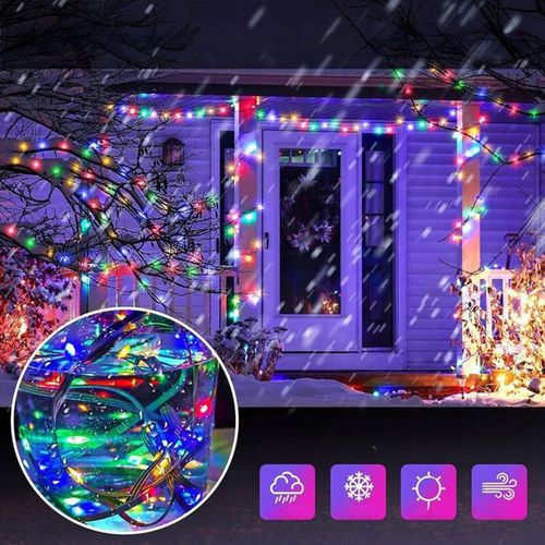 Lampki Świąteczne 200 LEDowe Inteligentne Bluetooth Świecą w RYTM Muzyki na Arena.pl