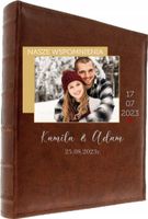 DUŻY FOTO Album ŚLUBNY Z TWOIM NADRUKIEM ZDJĘCIEM