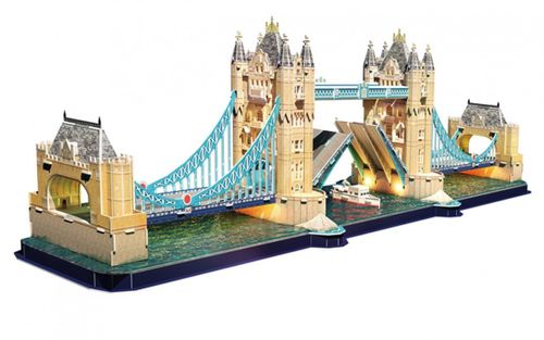 Puzzle 3D - Tower Bridge led na Arena.pl