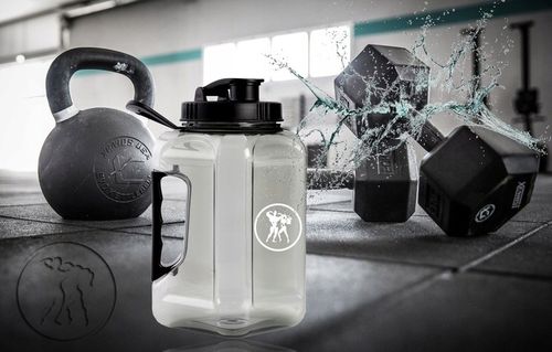 HERKULES Water Jug Kanister 2,4l Z USTNIKIEM BUTLA NA WODĘ BIDON SIŁOWNIA na Arena.pl