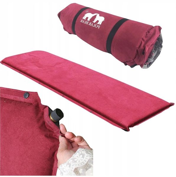 MATA SAMOPOMPUJĄCA MATERAC karimata turystyczna kempingowa POD NAMIOT BIWAK zdjęcie 1