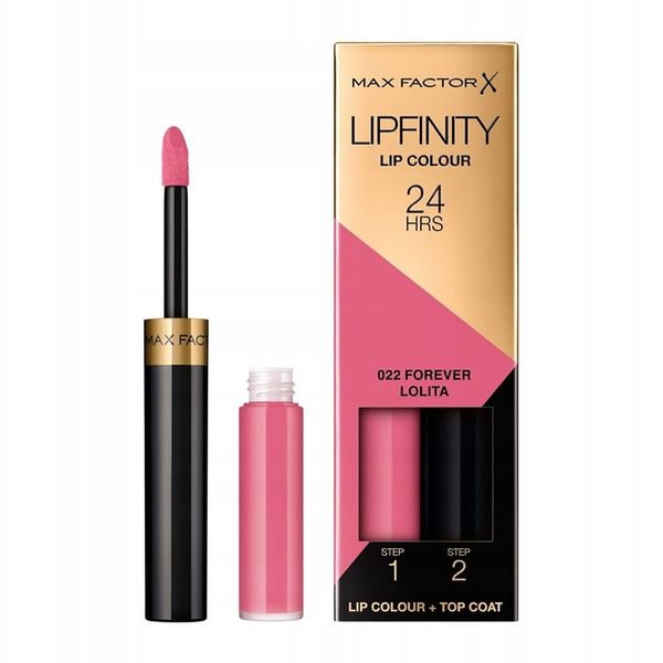 MAX FACTOR Długotrwała Pomadka Lipfinity 22 Lolita zdjęcie 1