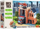 BRICK TRICK TREFL REMIZA STRAŻACKA XL BUDUJ Z CEGŁY 190 KLOCKÓW