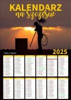 KALENDARZ kominiarski kalendarz kominiarza projekt 2025 100 szt duży wybór