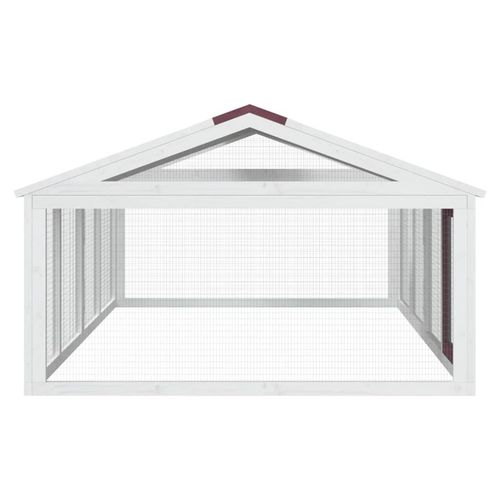 Wybieg, kolor mokki, 200x112,5x74 cm, lite drewno sosnowe na Arena.pl