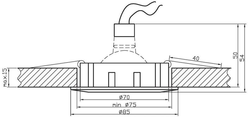 UO-13 CH MR16 chrom opr.uchyl.odlew zdjęcie 2