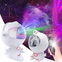 Projektor Gwiazd Astronauta Lampka Nocna z Rzutnikiem Kosmosu dla Dzieci