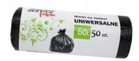 sp worki na śmieci hdld 60l 50szt