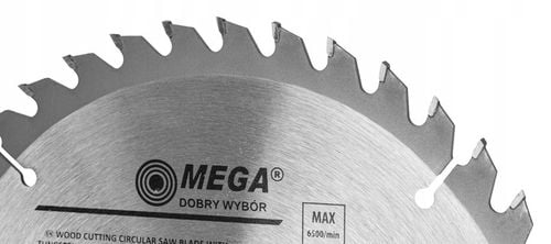 Piła tarczowa do drewna MDF laminatu z węglikiem 300x30mm 60T Mega na Arena.pl