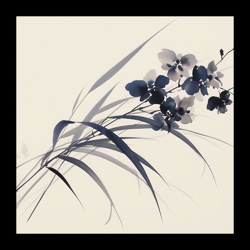 Plakat 20x20cm Orchidea w Sepii na Arena.pl