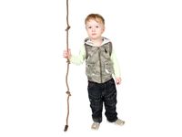 Lina do wspinaczki 26 mm z 3 węzłami na plac zabaw