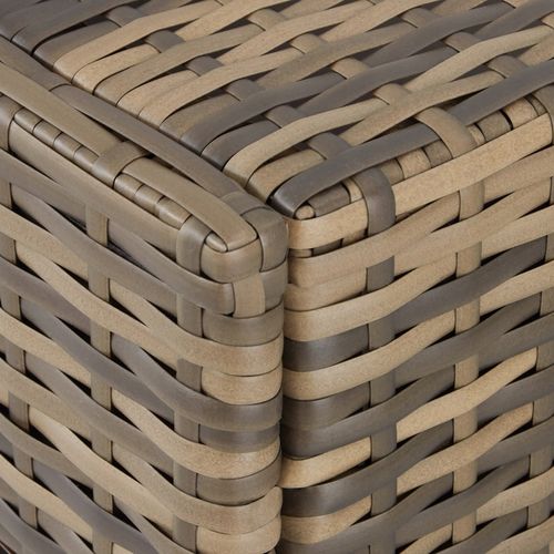 Leżak ogrodowy na kółkach, technorattan na Arena.pl