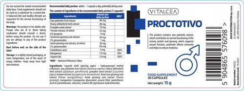 Proctotivo - wsparcie dla układu moczowego na Arena.pl