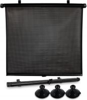 ROLETA PRZECIWSŁONECZNA NA SZYBĘ DO SAMOCHODU HACZYKI RZEPY PRZYSSAWKI