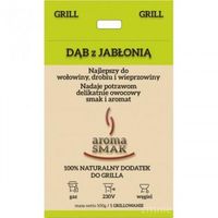 GRANULAT AROMA SMAK DO WĘDZENIA GRILLOWANIA DĄB WIŚNIA