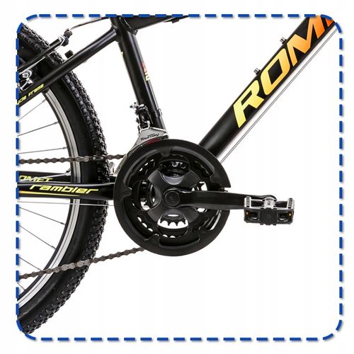 ROWER 24 ROMET RAMBLER SHIMANO GÓRSKI MTB OŚWIETLENIE I STOPKA GRATIS na Arena.pl