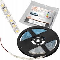 TAŚMA LED 2835 12V 120LED/m 9,6W/m 5 METRÓW ZIMNA BARWA 6000K IP63