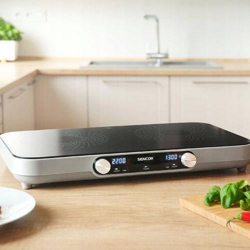 Kuchenka elektryczna przenośna ceramiczna 3500W 2 PALNIKI Sencor SCP na Arena.pl