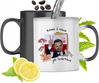 Kubek Magiczny Andrzej Duda Zmieniający Kolor Z Nadrukiem Ze Zdjęciem